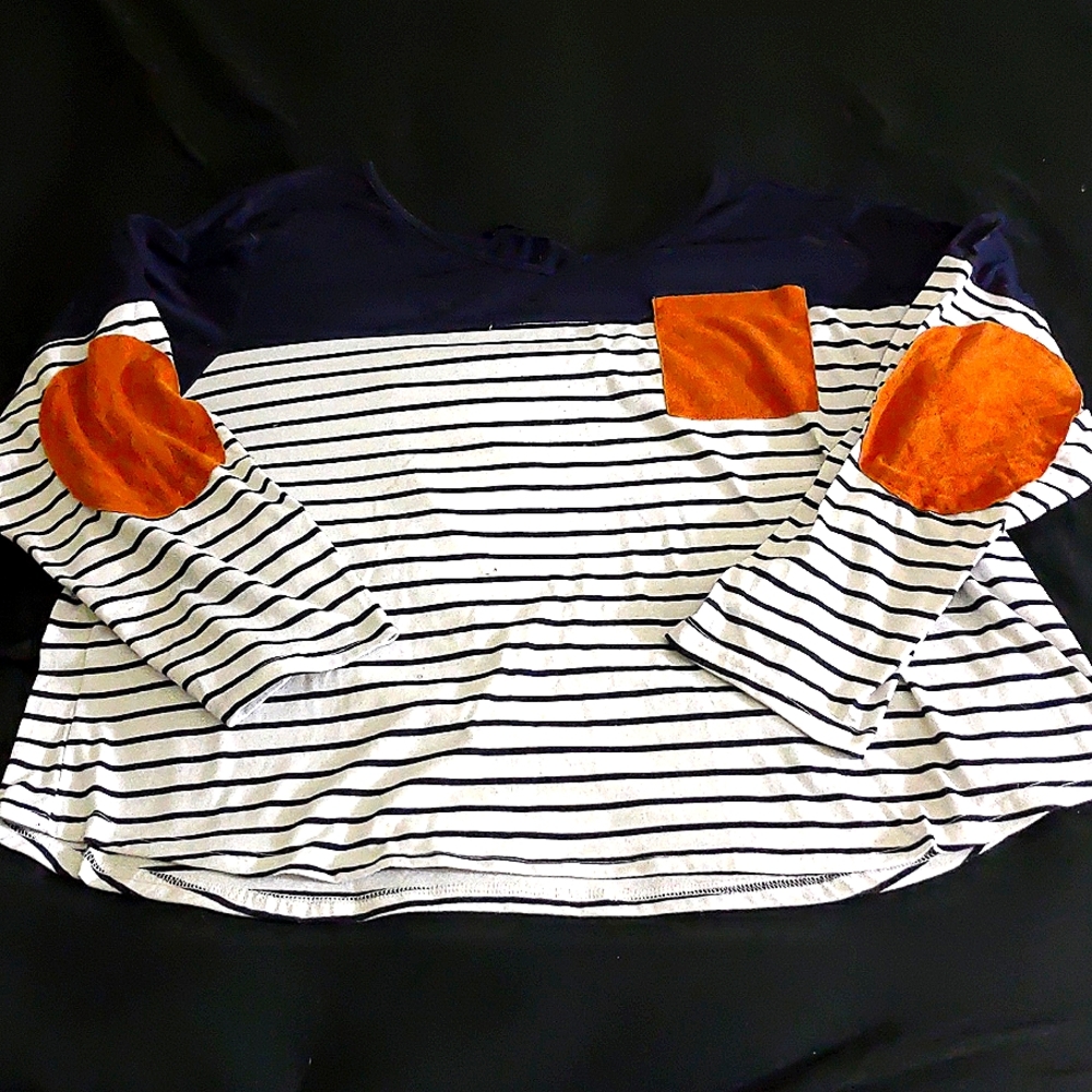long sleeve stripped shirt